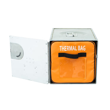 Versapak Inflight Insulated Food Carrier In Action Closed